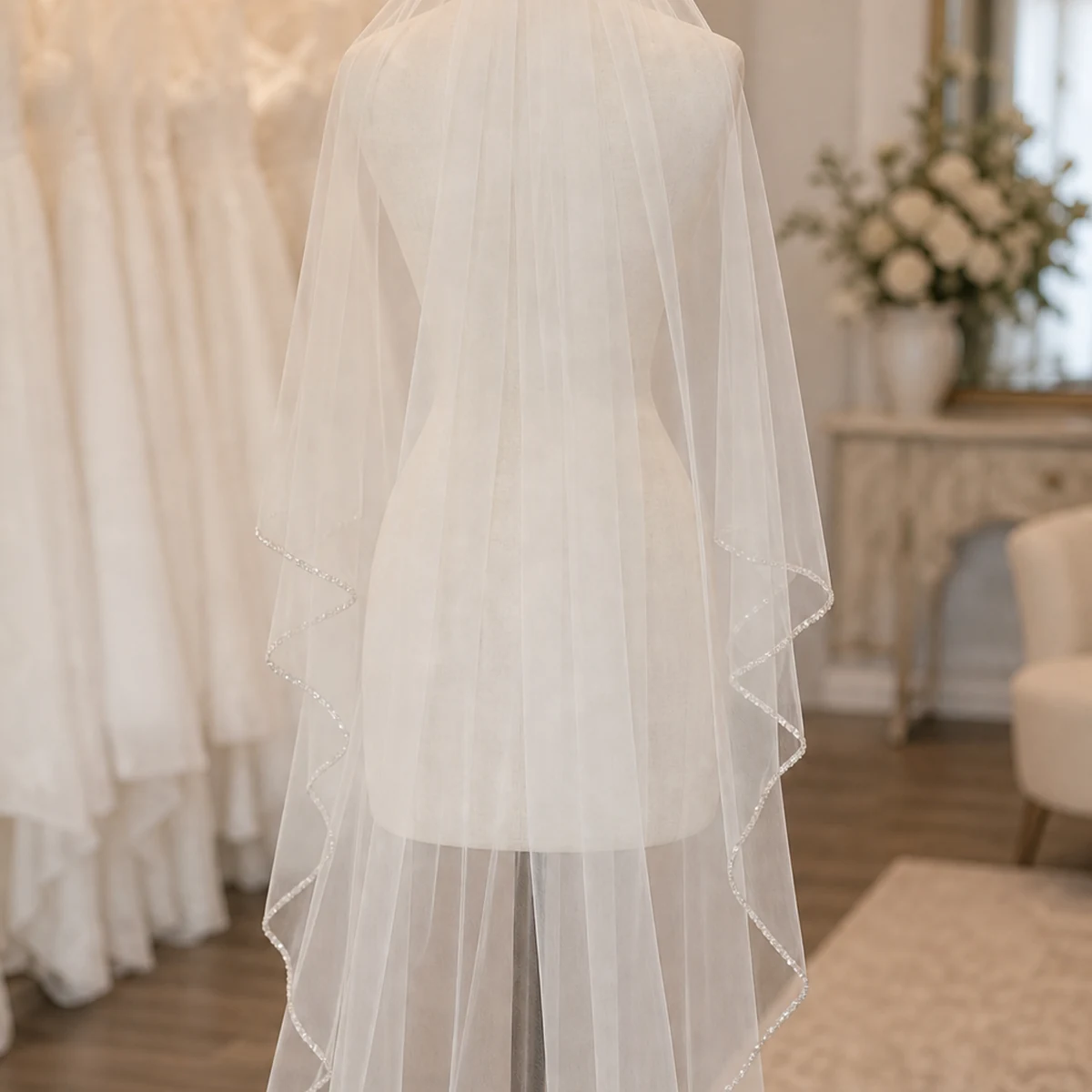 Raw Edge Veil